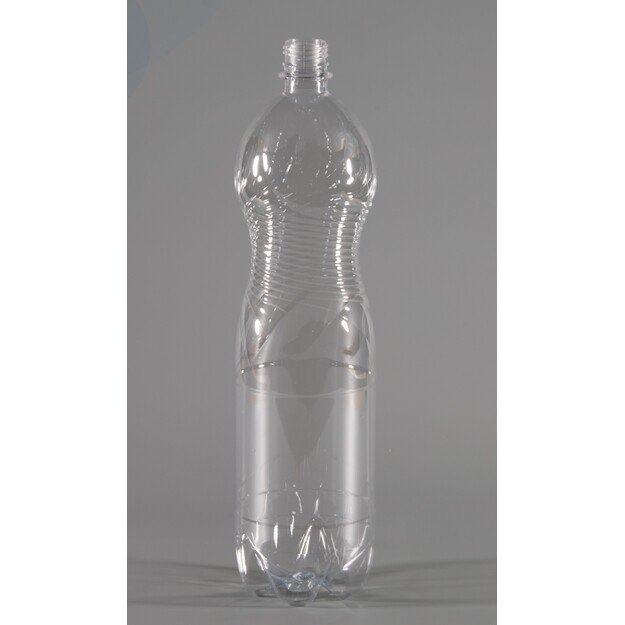 PET butelis 1500 ml skaidrus Maišas 128 vnt.
