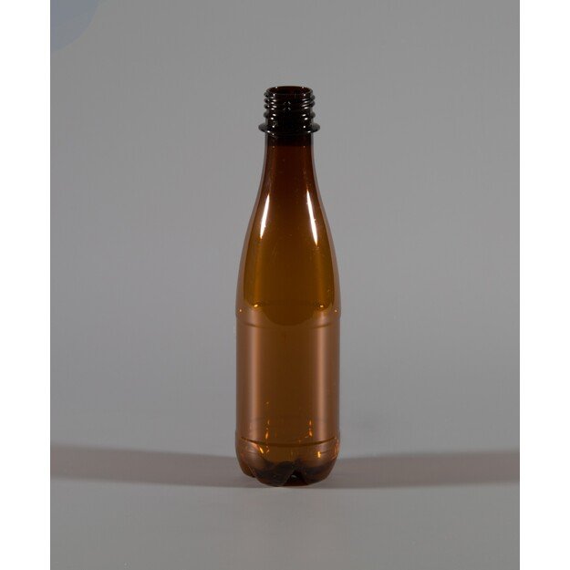 PET butelis 330 ml, rudas maišas - 325 vnt.