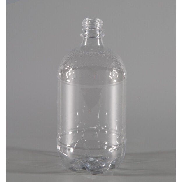 PET butelis 1000 ml skaidrus Maišas 113 vnt.