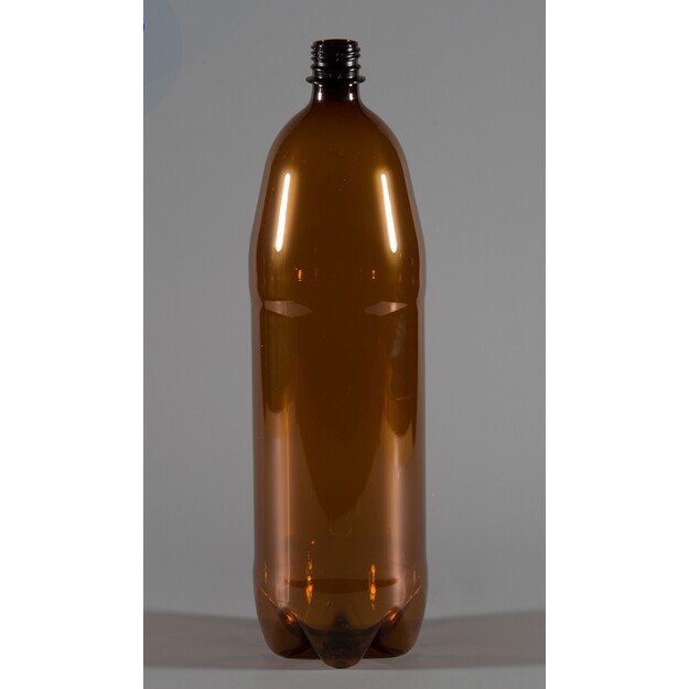 PET butelis 2000 ml rudas maišas 105 vnt.
