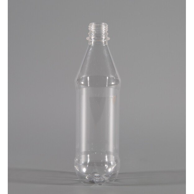 PET butelis 500 ml skaidrus maišas 242 vnt.