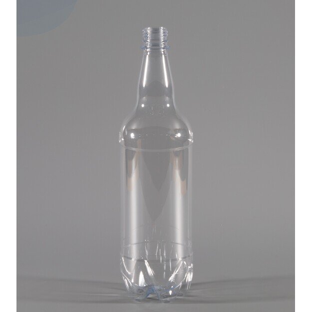 PET butelis 1000 ml skaidrus Maišas 162 vnt.