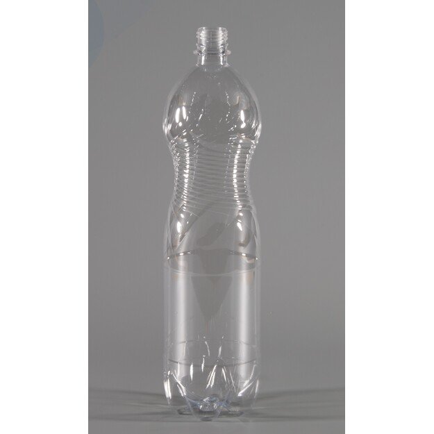 PET butelis 1500 ml skaidrus Maišas 128 vnt. 1